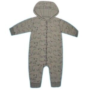 Carter's Hooded Bear Jumpsuit - 12 Months